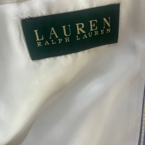 Ralph Lauren Jacket Mens LIGHT BLUE/WHITE 48R 100 Cotton Vintage - Picture 14 of 16